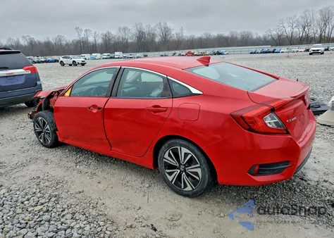 2017 Honda Civic Exl from USA, damaged, VIN 2HGFC1F77HH643501